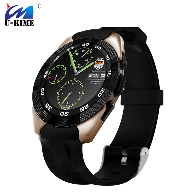 2018 G5 Ultra Thin Waterproof Bluetooth 4.0 Smart Watch With Fitness Tracker Heart Rate Monitor SMS Call Reminder