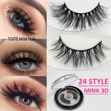 

Romatpretty Fashion Hand Made Extension Cross Makeup Tool False Fake Eyelashes Mink 3D Natural Black Mink Lashes