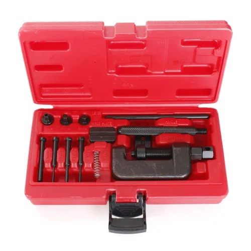 

Motorcycle Chain Splitter Breaker Motorbike Riveting Tool Heavy Duty Link O-ring