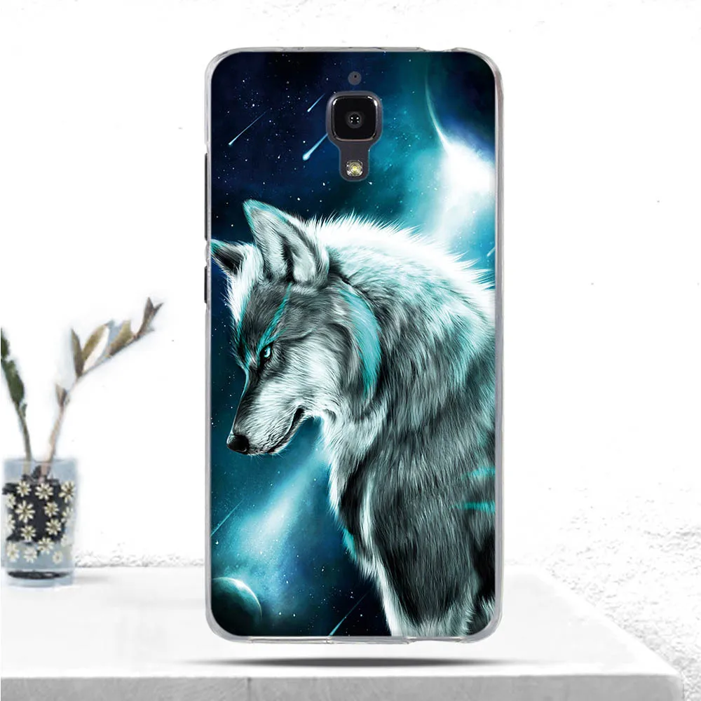 Защитный чехол для Xiao mi 4 MI4 M4 мягкий силиконовый накладка из ТПУ Mi