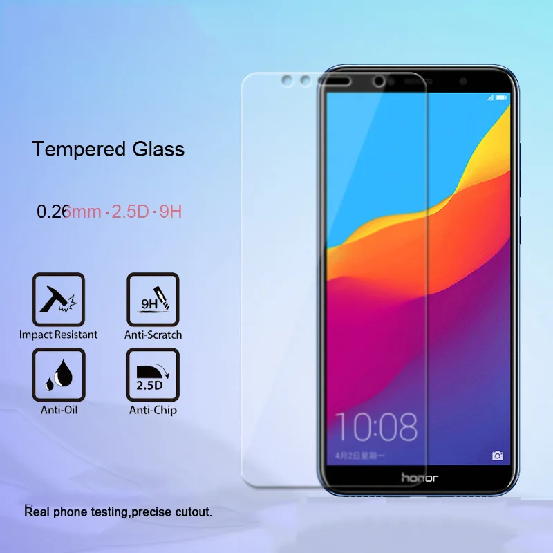 JGKK матовый протектор экрана из закаленного стекла для Huawei Y6 2017 2018 защитная пленка