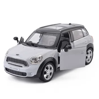 

1:36 Scale Car Model For Mini Cooper Countryman Alloy Die-casting Car Model Pull Back Toys Vehicles Collection Gift For Kids