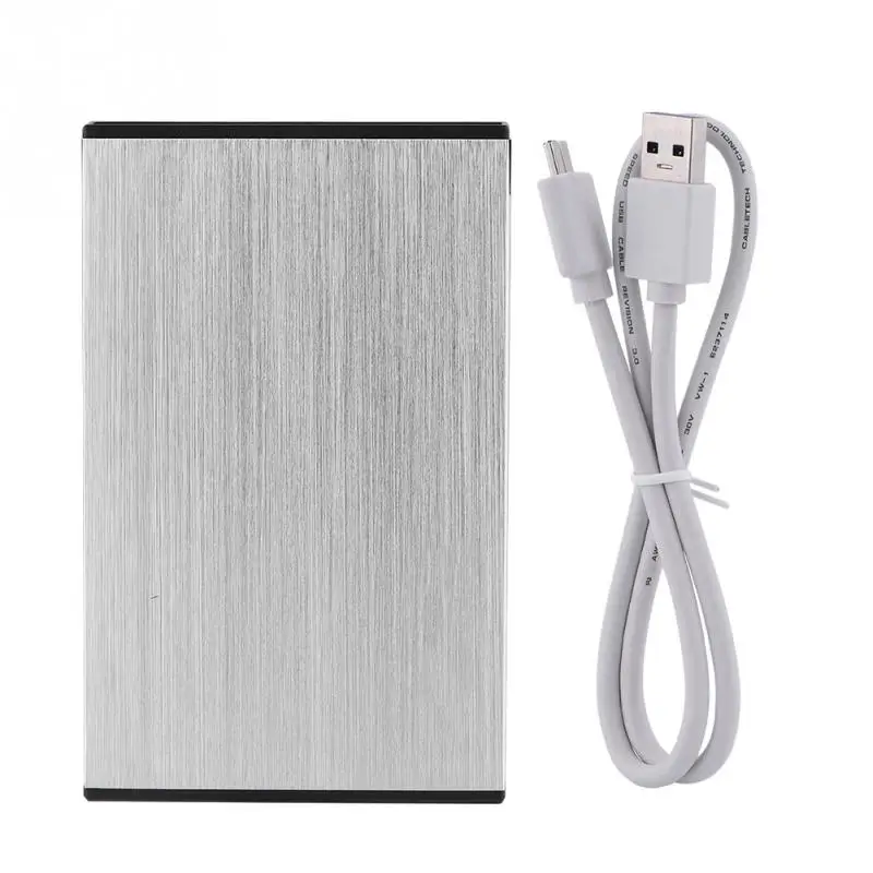 External Hard Drive Box Aluminium Alloy HDD Caddy Hard Disk Enclosures