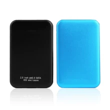 Etmakit Fashion USB 3 0 HDD SSD SATA External Aluminum 2 5 Hard Drive Disk Box