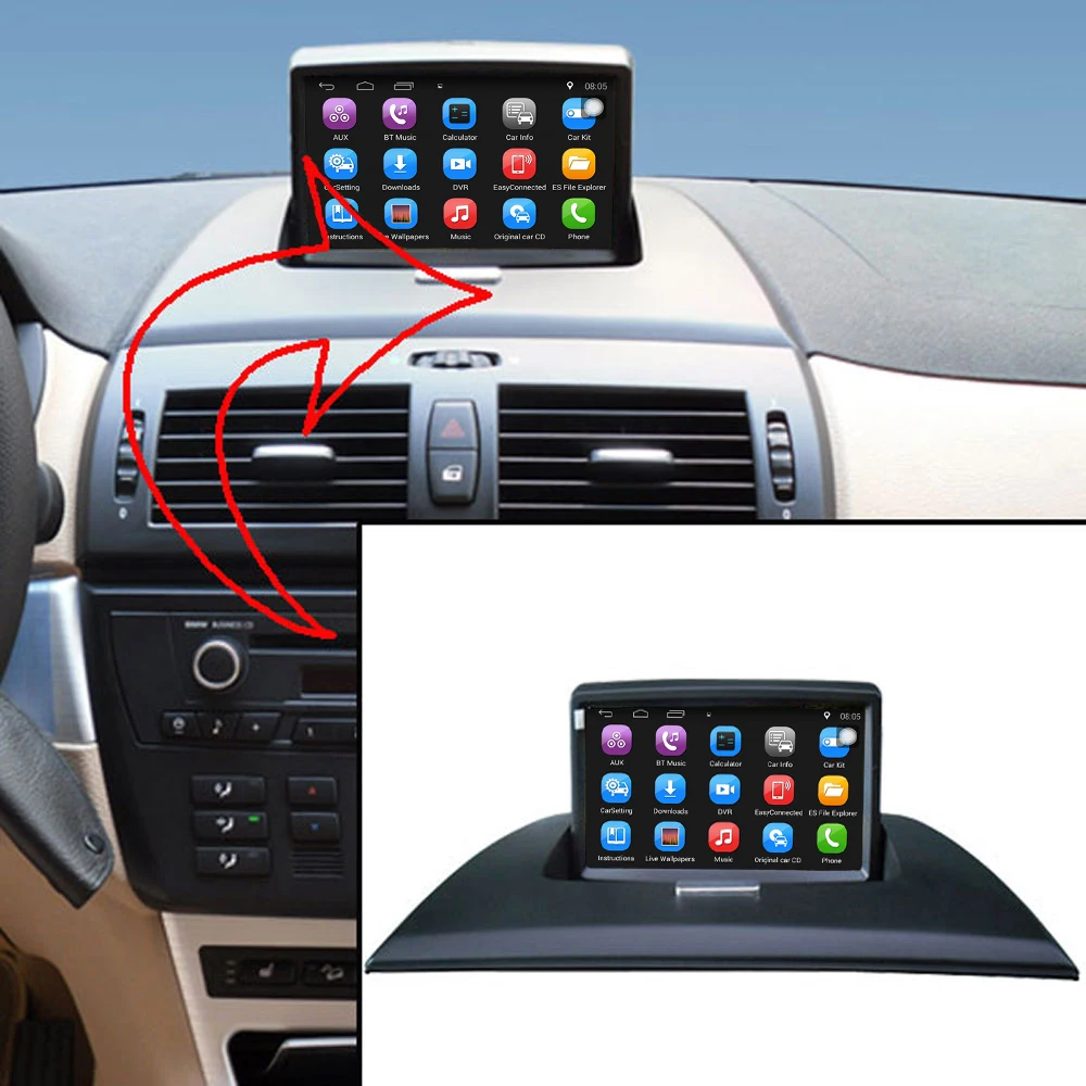 font b Car b font media player for BMW X3 E83 font b car b
