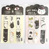 6pcs /Set Kawaii Oreo Cat Cactus Magnetic Bookmarks Books Marker of Page Stationery School Office Supply Paper Clip ► Photo 3/5
