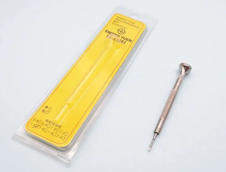 

Free Shipping 1pc Stainless Steel Flat and Cross Watch Screwdriver for Watch Repair