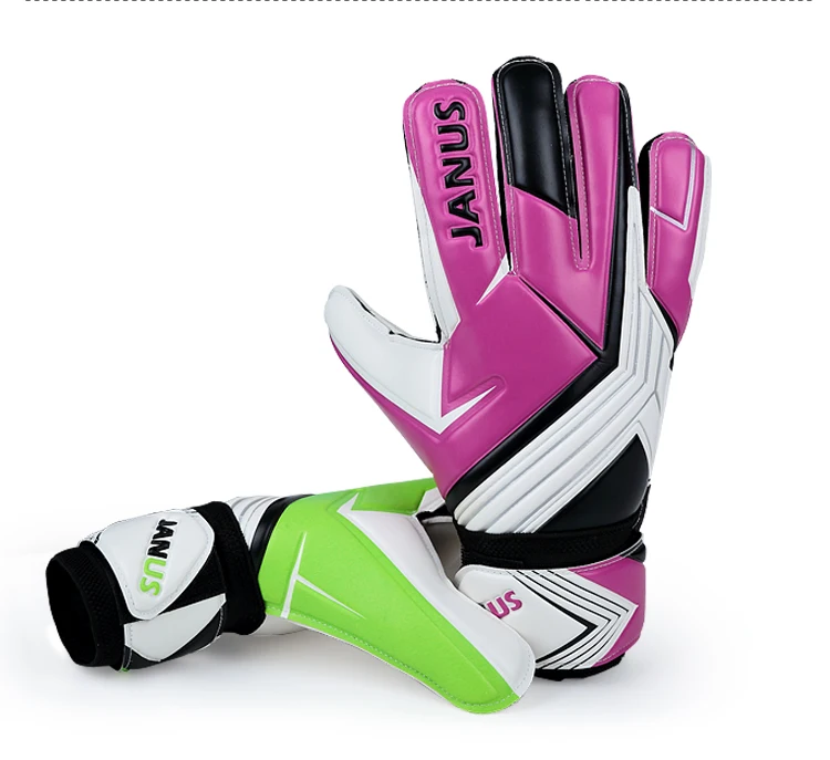 Новые вратарские перчатки профессиональные футбольные ворота Хранитель утолщенные перчатки для защиты пальцев вратарь спортивные защитные#662