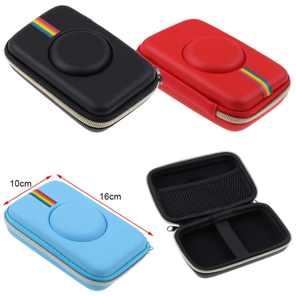camera hard case New Colorful High Quality PU Leather Bag Camera Retro Protective Case Cover For Polaroid Snap Touch Model Cameras cute camera bags