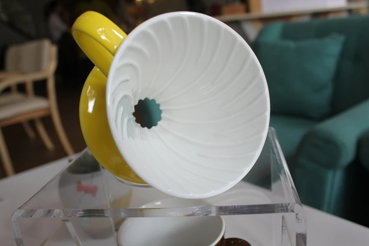 Керамическая карамельный цвет V60-01 кофе капельница и кружка набор для пивоваров и бариста домашняя кофеварка с чашкой
