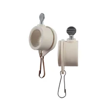 2017 NEW New Arrival 1 Pair Anti-Wrap Flag Pole Rotating Mounting Rings Grommet Clip Attachments Hot Sale