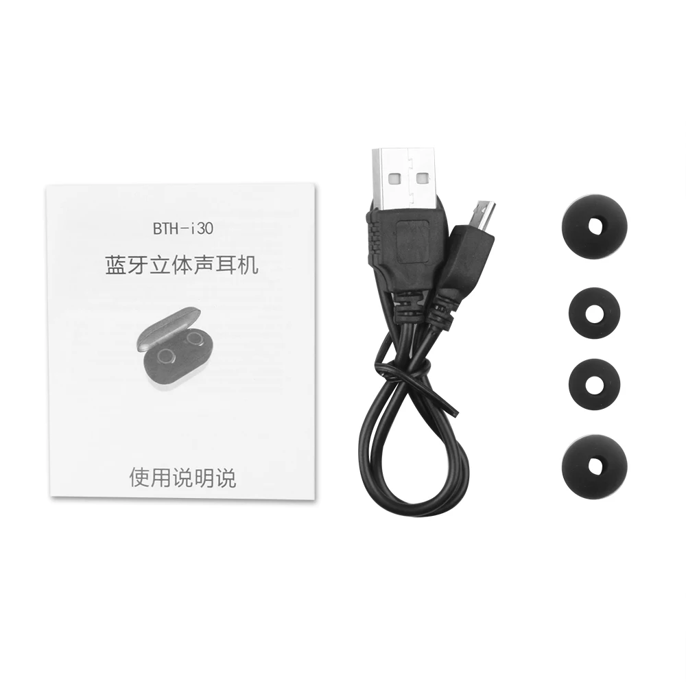 kebidu TWS Bluetooth 5.0 Earphone Stereo Sound Wireless Earbuds Sport Earphones Handsfree Gaming Headset with Mic for Phone