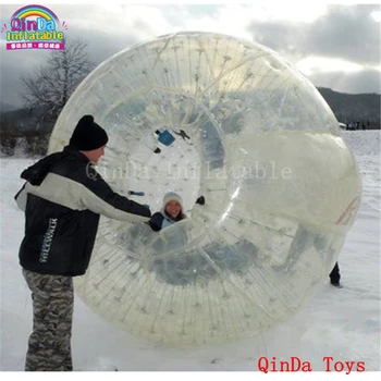 شراء نفخ فقاعة الوفير Zorb الكرة مع 1 شحن مضخة ، أرض الثلج Zorb الكرة ل البولينج