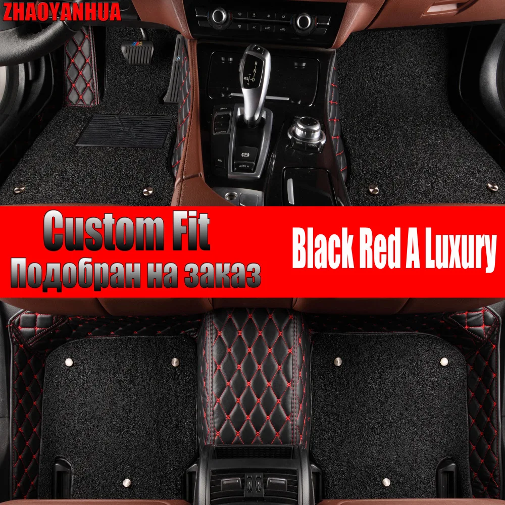 ZHAOYANHUA Car floor mats for Kia Sorento Optima K5 Forte Rio/K2 Soul