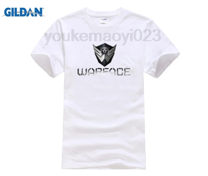 

GILDAN GAME R BattleFronts WARFACE T-shirt cotton Lycra top 11030 Fashion Brand t shirt men new DIY Style high quality
