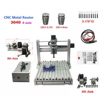 

ER11 DIY 3040 metal engraving machine Pcb Milling Machine wood cnc router USB port
