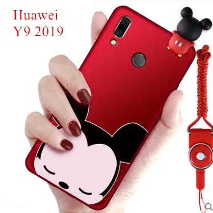 

Huawei Y9 2019 case silicon, Fashion luxury rabbit series anti-drop protection phone case for huawei Enjoy 9 plus cover case