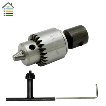 Trapano professionale Mandrino 0.3-4mm Con 5 millimetri In Acciaio Albero di Montaggio JTO Fit 5 millimetri Albero Motore Della Macchina portable Rotary Strumenti