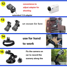 Gopro Hero 5 Accessories Selfie Monopod Octopus Tripod For go pro hero 5 4 3+ 3 2 1xiaomi yi eken h9r sj4000 action camera kit02