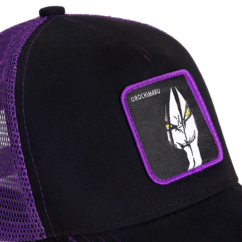 Наруто бренд OROCHIMARU аниме Snapback кепка хлопок бейсбольная кепка для мужчин женщин хип хоп папа сетчатая шапка Дальнобойщик дропшиппинг