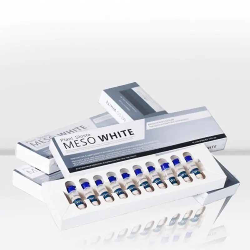 

10PCS/Set 5ml Meso White Brightening Serum Glow Skin Cream Skin Whiteing Concealer Makeup Foundation