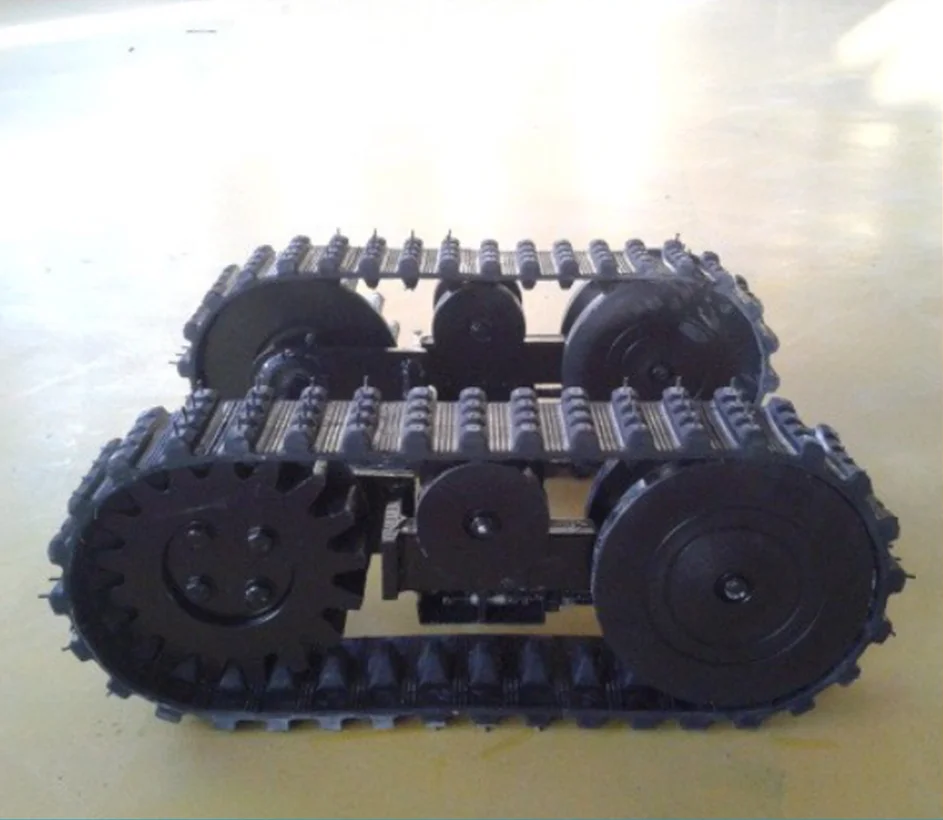 

DGCH015 Metal Tank Chassis robot platform DIY robot kit