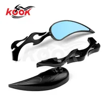 1 pair font b motorcycle b font backup font b mirror b font motorbike for font