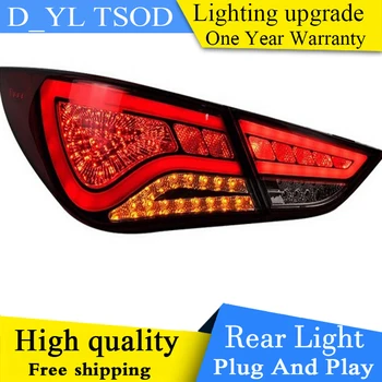 

Car Styling for Sonata8 Tail Lights 2014-2015 New Sonata LED Tail Light LED Rear Lamp DRL+Brake+Park+Signal