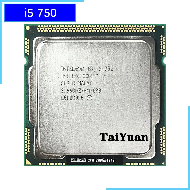 Процессор Intel Core i5-750 i5 750 4-ядерный 2 6 ГГц LGA 1156 б/у | Компьютеры и офис