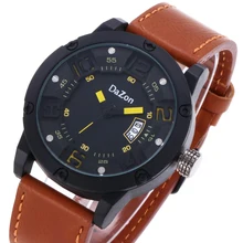 2018 Brand Fashion Casual Sports Military Men's Watch Clock Luxury Leather Strap Calendar Quartz Men Watches Large Wristwatches 2018 Brand Fashion Casual Sports Military Men's Watch Clock Luxury Leather Strap Calendar Quartz Men Watches Large Wristwatches