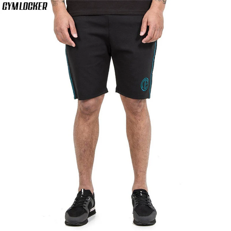 Мужские шорты модные Бодибилдинг Фитнес треники повседневные мужские шорты брендовые короткие брюки джоггеры спортивные залы тренировка мужские шорты