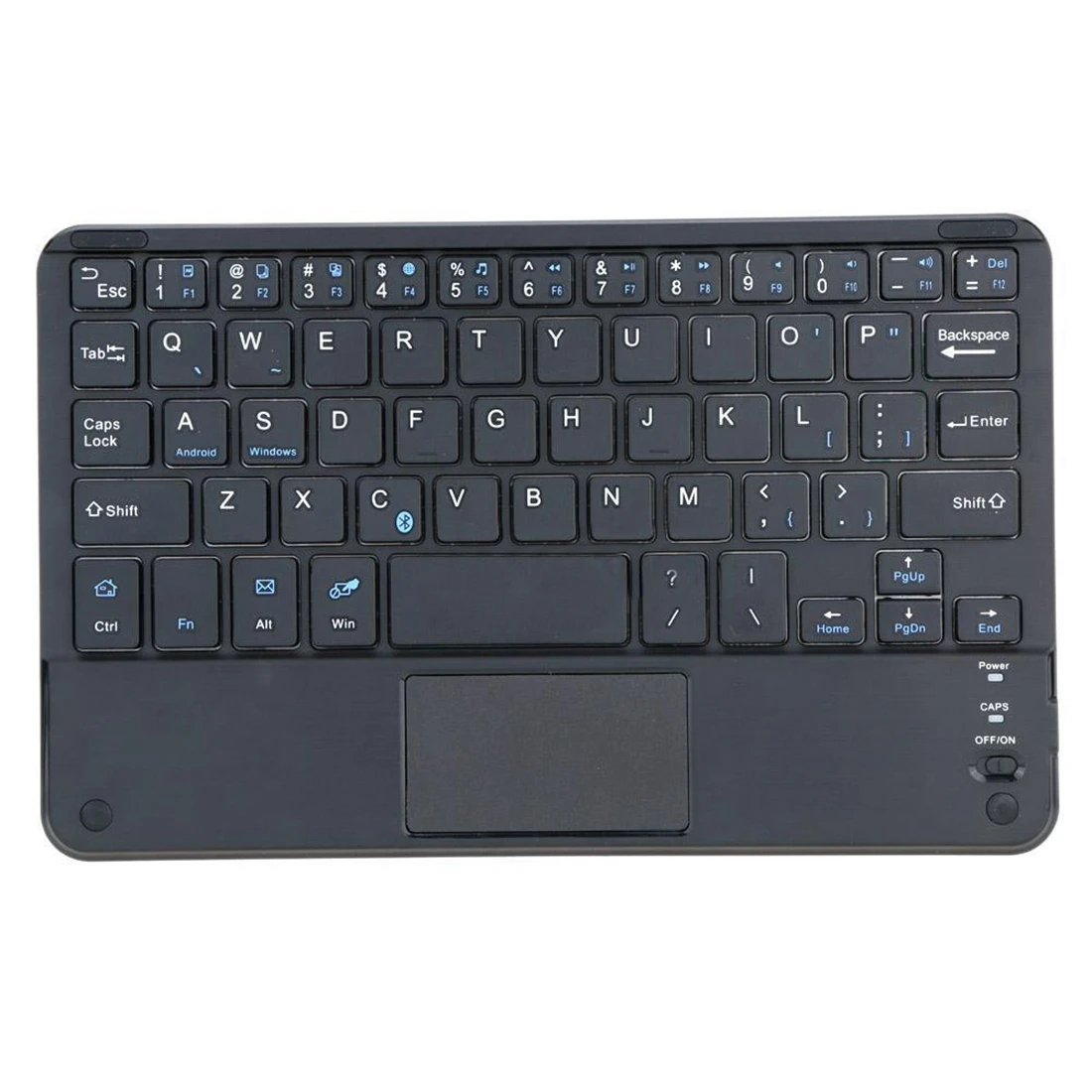 Оконные рамы PC 59 ключи Ultra Slim Mini Bluetooth клавиатура с сенсорной панелью Панель rr6v