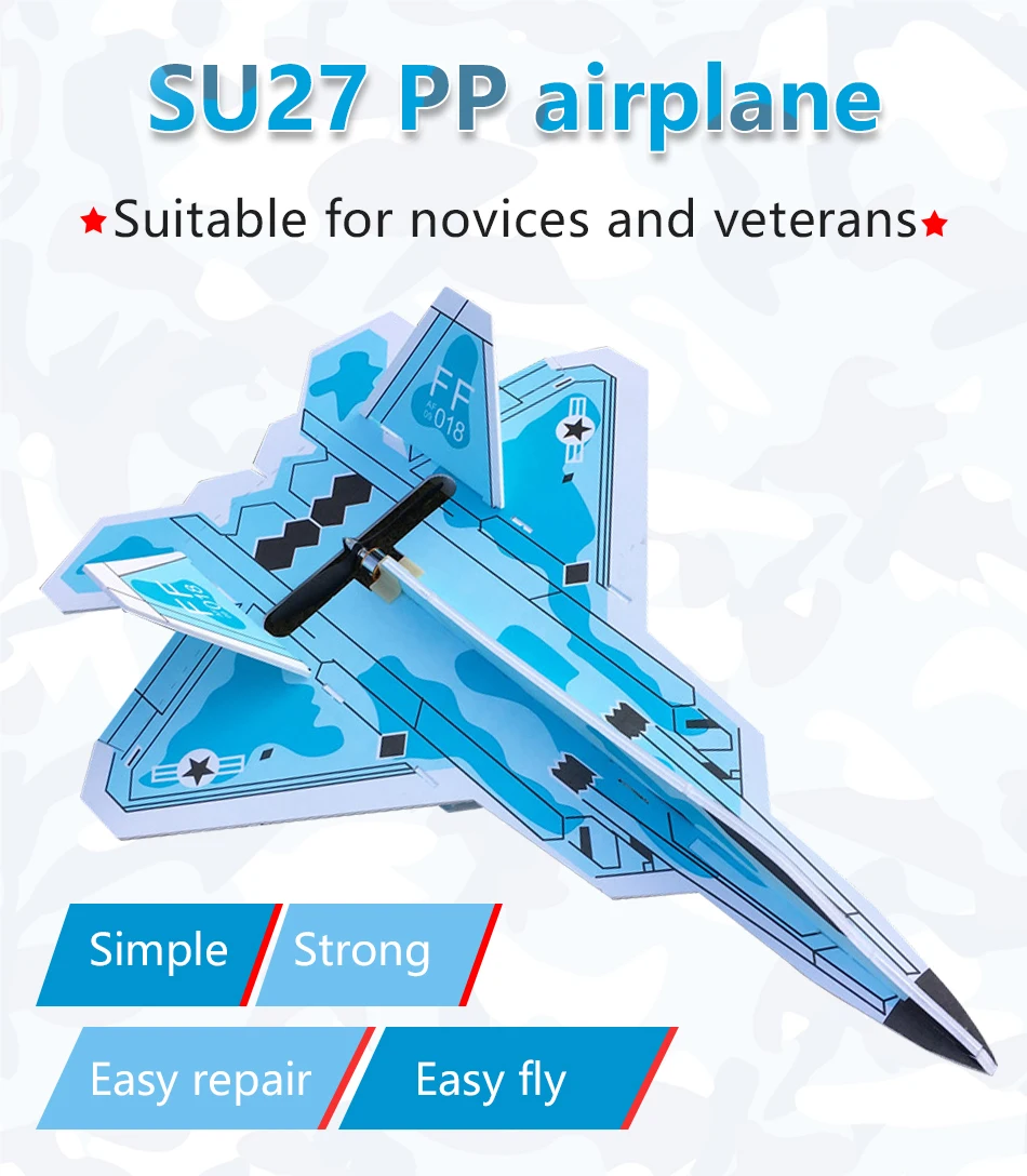 Фиксированная модель крыла Su27 RC самолет структура части сопротивление литой Материал пульт дистанционного управления Самолет