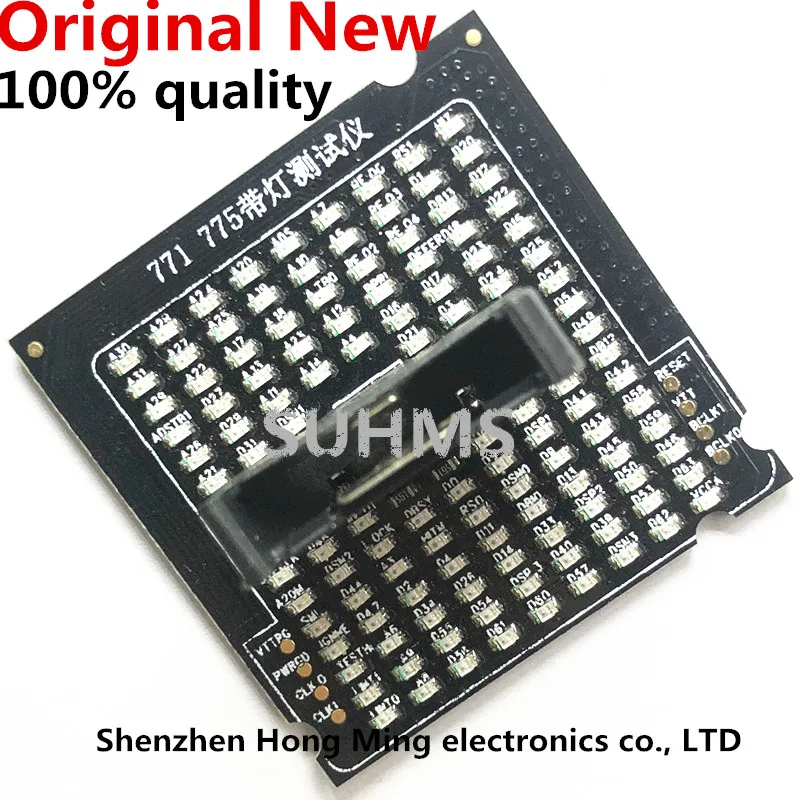 

Desktop CPU 775 Socket Tester CPU Socket Analyzer Dummy Load Fake Load with LED