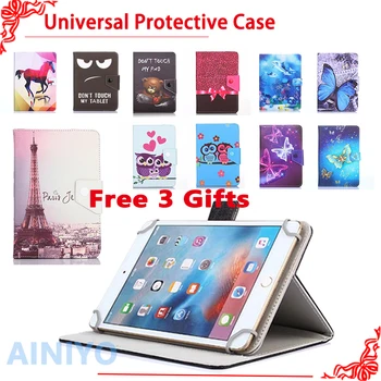 

Universal Cartoon Case for Teclast M89 m89 pro 7.9 inch Tablet Printed PU Leather Stand Cover + 3 Gifts