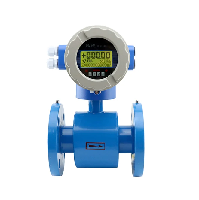 

DN100 flow meter display