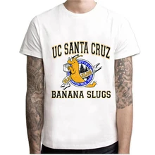 Мужские/Женские топы, футболки, повседневные футболки UC Santa Cruz Banana Slugs, забавная Футболка с принтом, короткий рукав, dracarys, футболка Pulp fiction