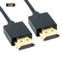 OD 3 мм Стандартный HDMI 1,4 мужчина к HDMI Мужской HD ТВ для PC ноутбук Apple Macbook ТВ 100 см