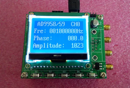 

AD9959 AD9958 four channel DDS module STM32 signal source for the best learning module V3