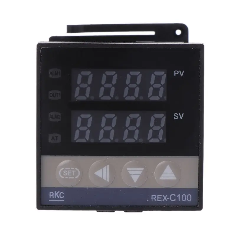 

PID Digital Temperature Controller REX-C100 0 To 400 K Type Input SSR Output 19QB