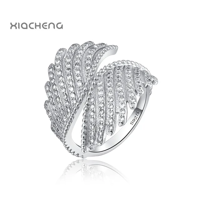925 Sterling Silver Ring Charm With European Angel Wings Style Wedding Ring For 925 Sterling Silver Ring Charm With European Angel Wings Style Wedding Ring For