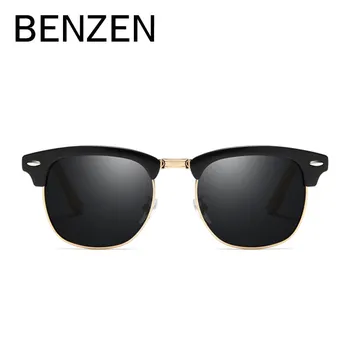

BENZEN Bamboo Sunglasses Men Women Vintage Polarized Sun Glasses Male Glasses For Driving Goggles Eyewear Shades With Case 9302