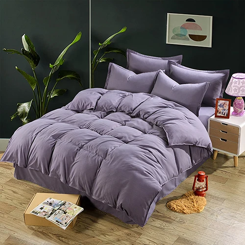 Обычное одеяло, покрывало, одеяло, покрывало, покрывало, одеяло, постельные принадлежности, одиночное, двойное, King size, семейный, для взрослых, детей, хлопок, сатин, одеяло ed - Цвет: purple