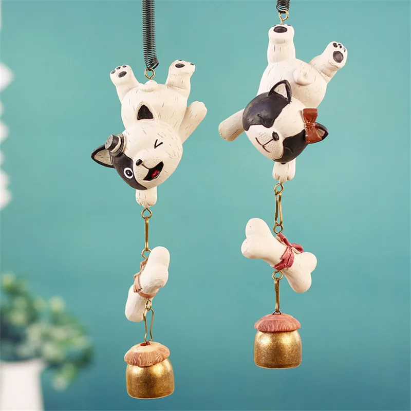 Cute Dog Wind Chimes Home Decor Furnishings Bell Ornament Window