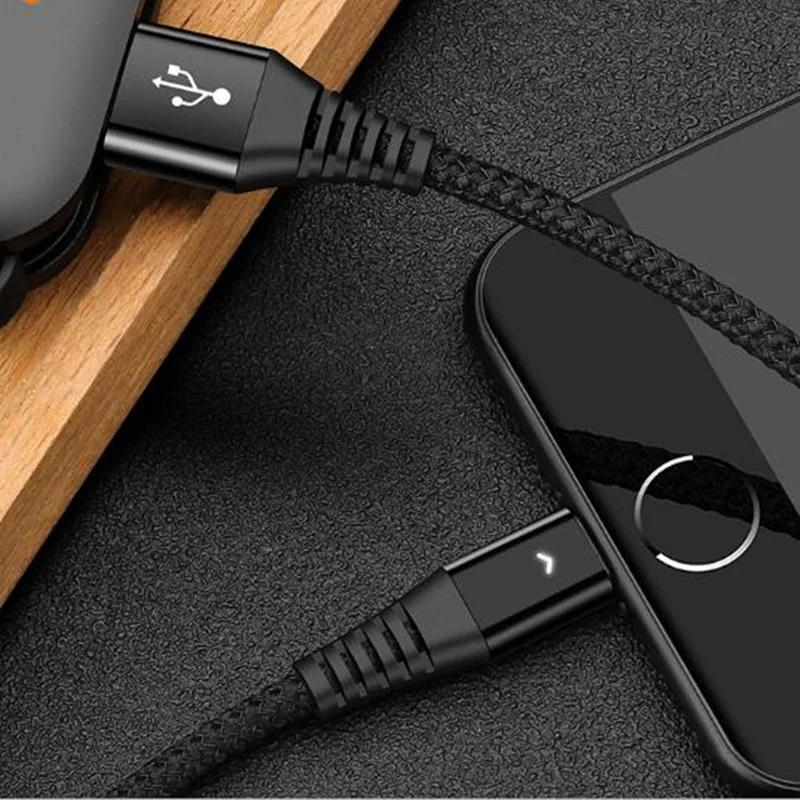 Beste 2.4A USB Kabel Voor Bliksem iPhone Kabel Xs Max Xr X 8 7 6 Plus ipad Mini Snelle Opladen Kabels mobiele Telefoon Charger Cord Gegevens