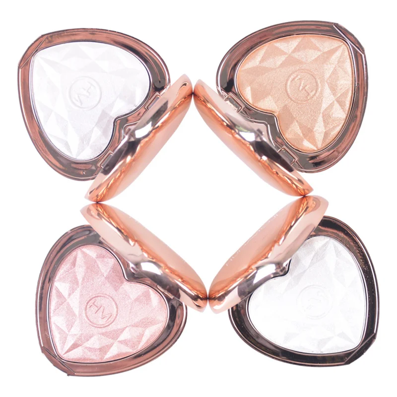 Heart-shaped High-gloss Powder Reinforced Repair Powder Pearl Repair Capacity Powder Highlighters New and Hot Product TSLM1