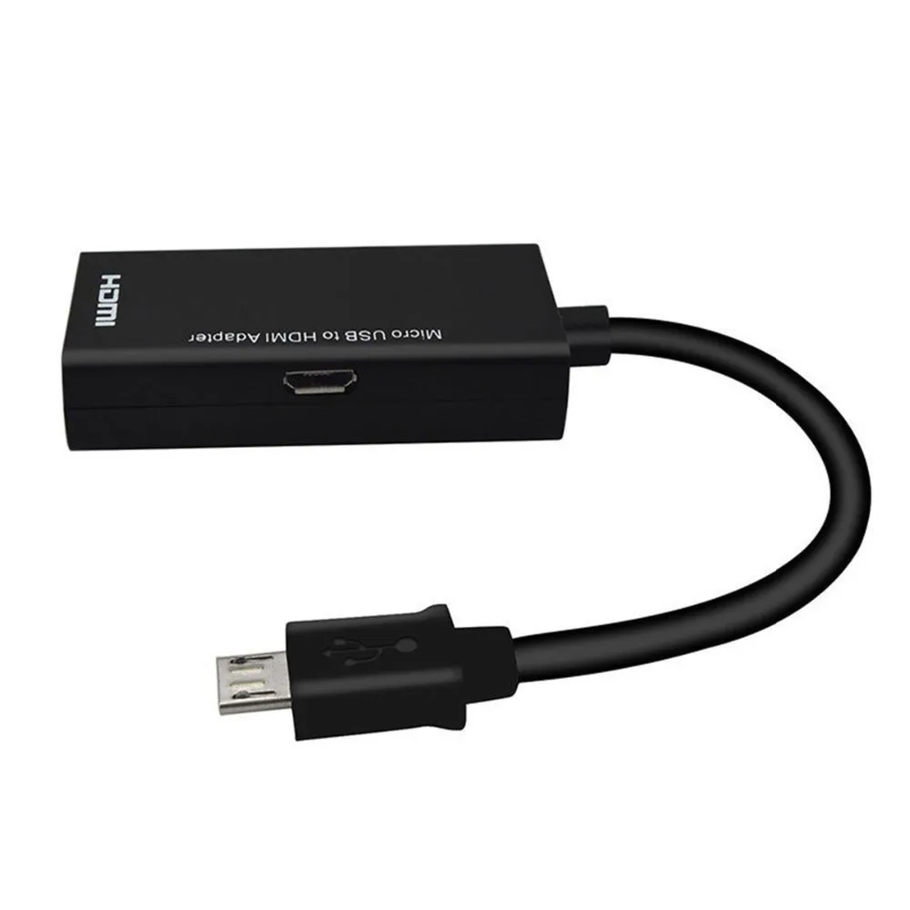 SOONHUA микро USB к HDMI конвертер адаптер для ТВ 1080P HD HDMI аудио видео кабель для samsung huawei Android телефон планшет