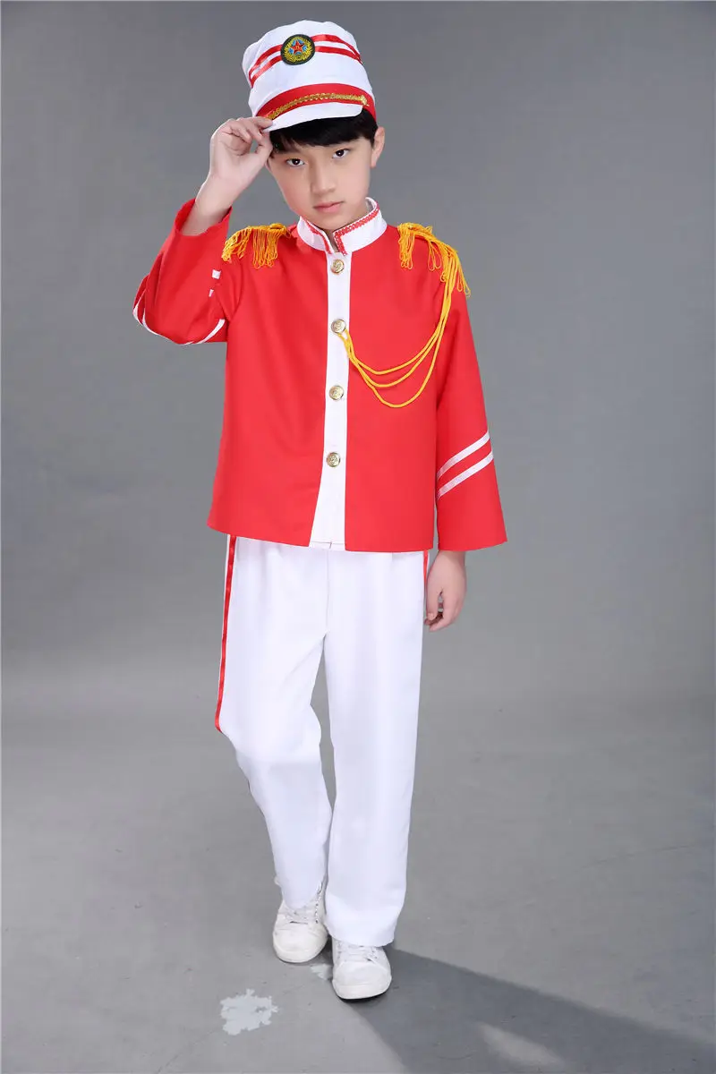 Drum Majorette Major Marching Band Fancy Dress Up Halloween Child Costumecostume supplier