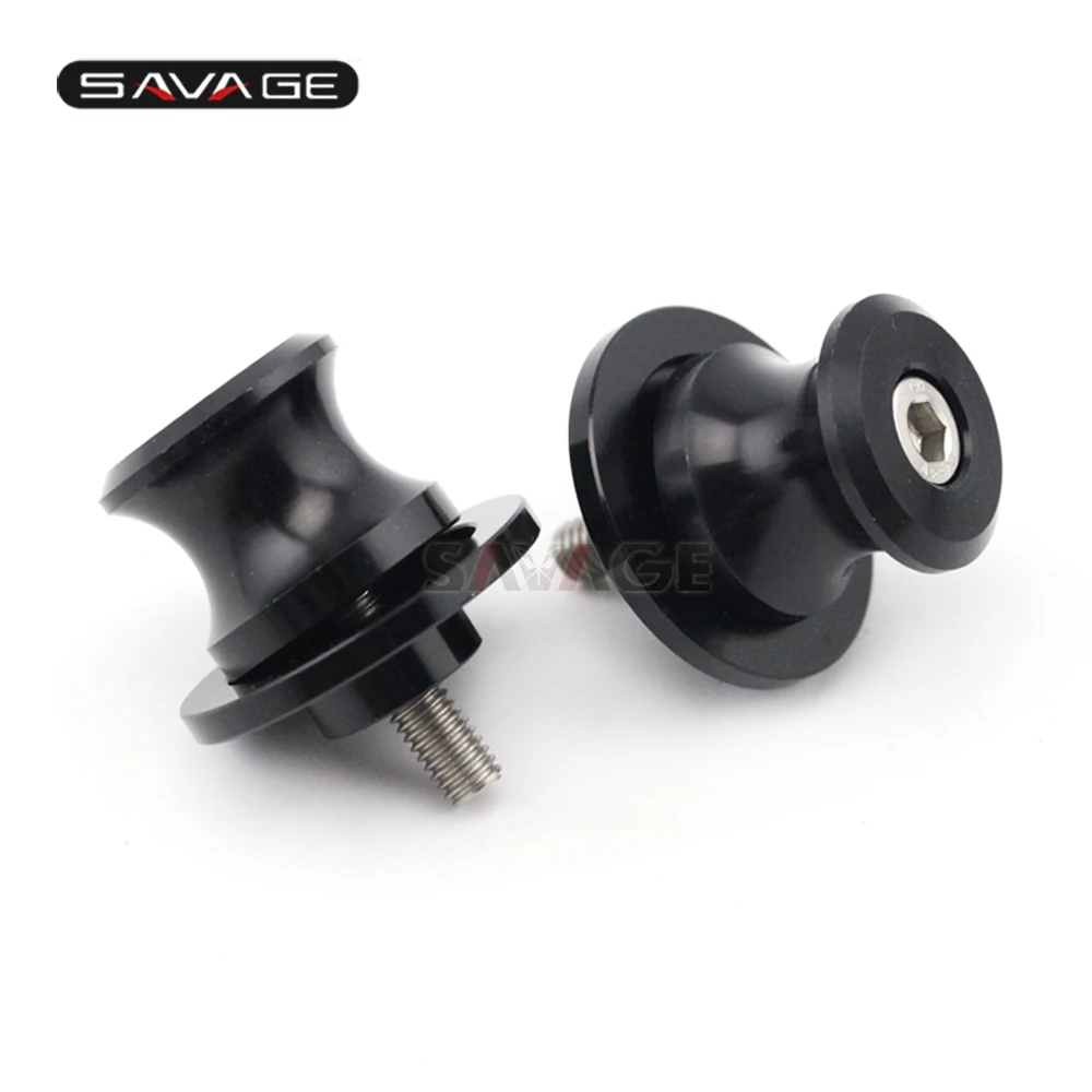 Swingarm Spools Slider For YAMAHA YZF R1/R3/R6/R6S/R25 XSR 900 XSR900 YZF-R1 YZF-R3 YZF-R6 YZF-R6S YZF-R25 Stand Screw M6 CNC