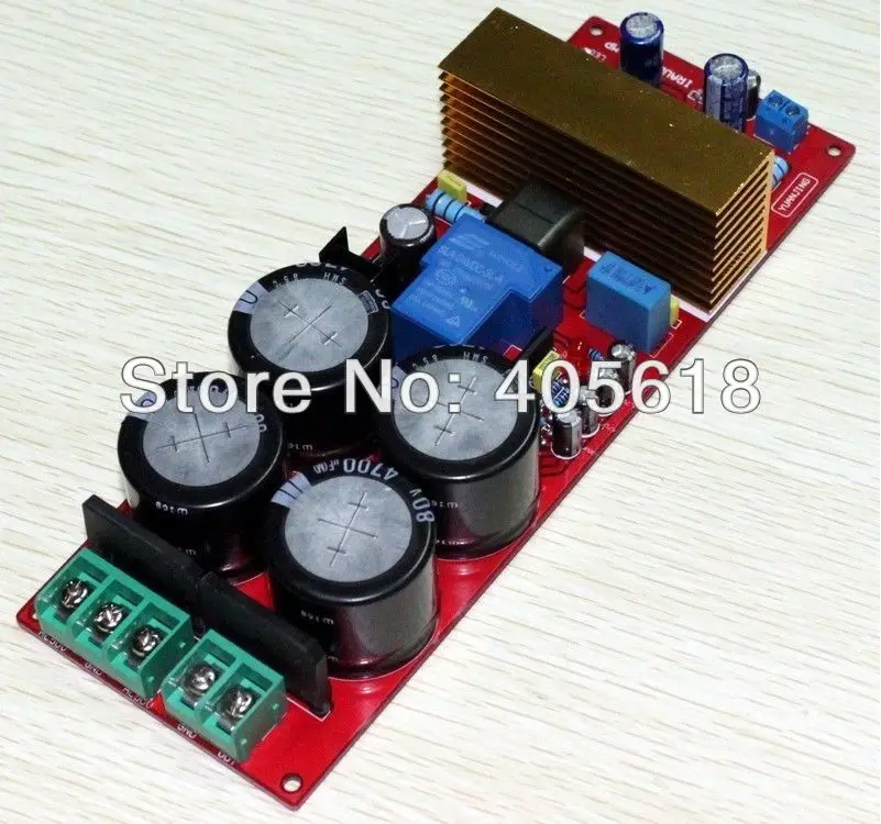 

Class D IRAUD550 IRS2092 IRFB23N15D+speaker protection Amplifier